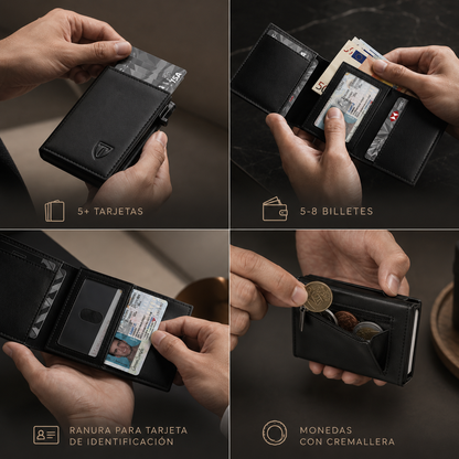 Cartera de Cuero para Hombre