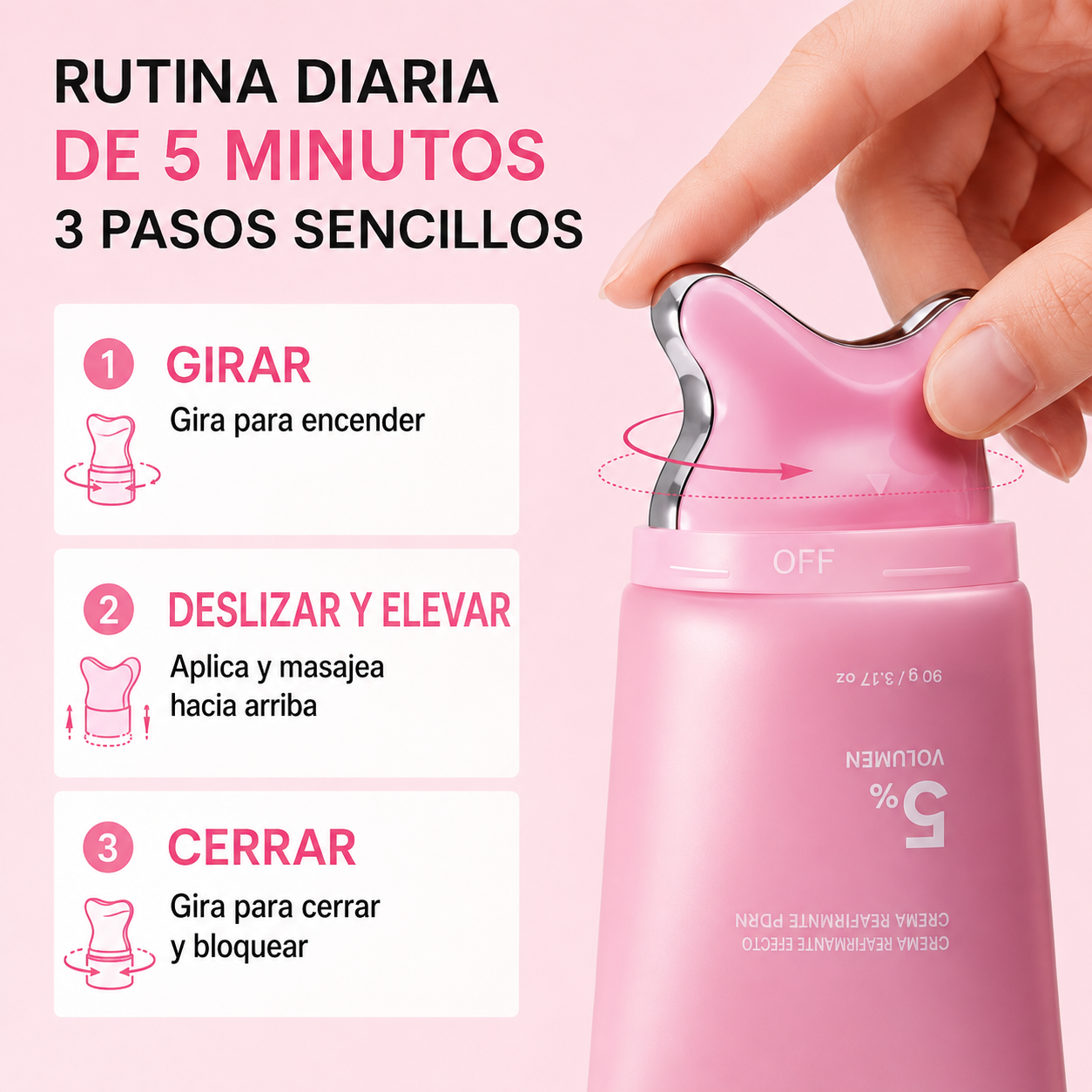 Crema Antiarrugas de Cuello PDRN Colágeno